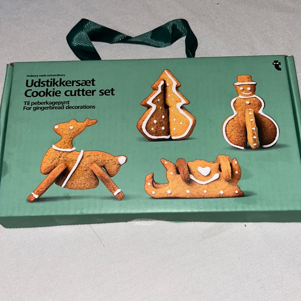 IKEA 3D cookie cutters winter/holiday